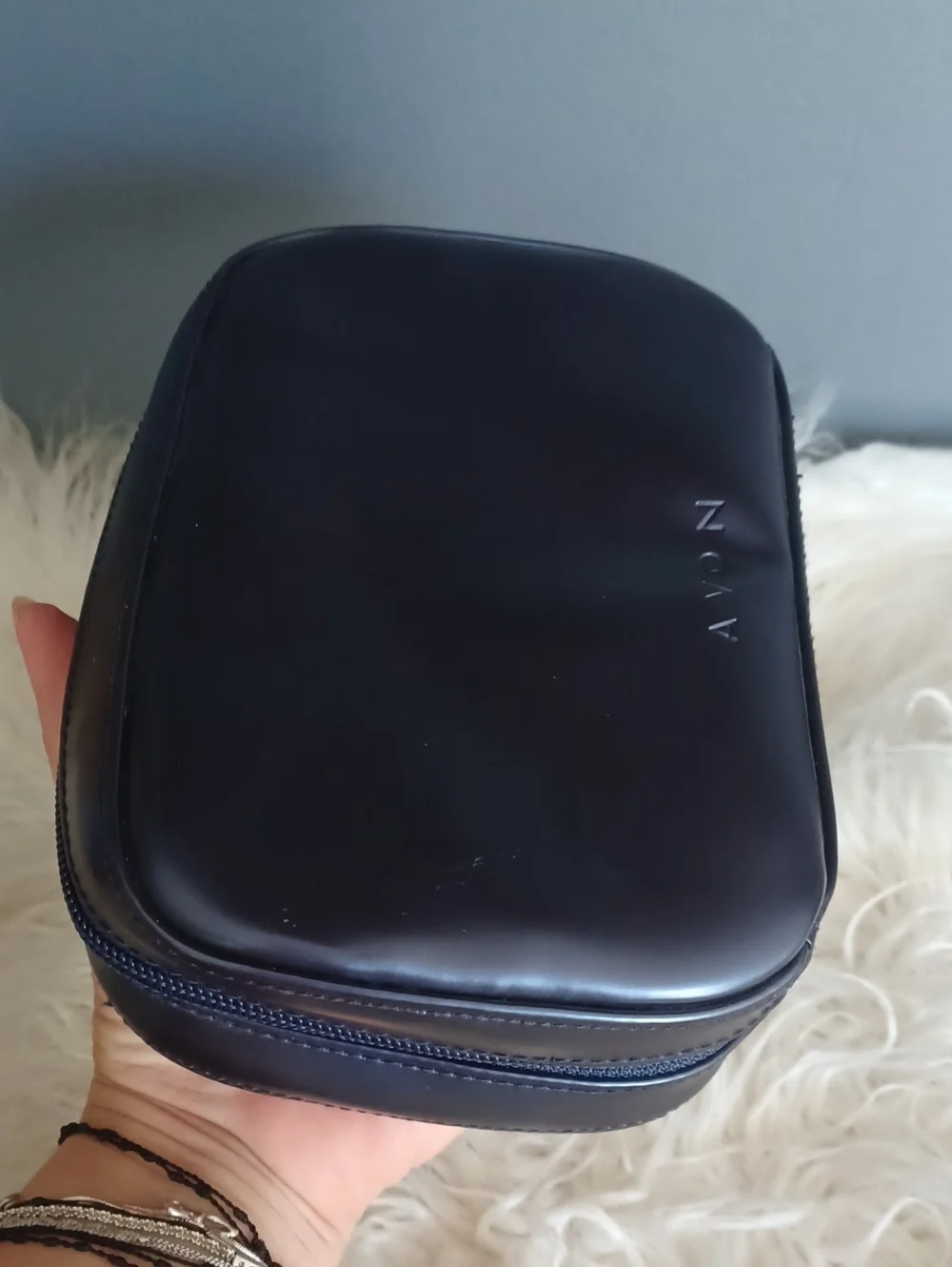 AVON Night Sky Blue Cosmetic Bag